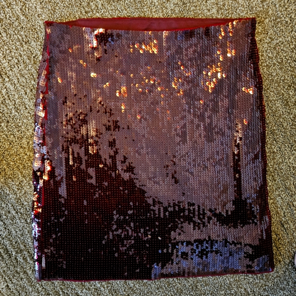 Express sequin bodycon miniskirt